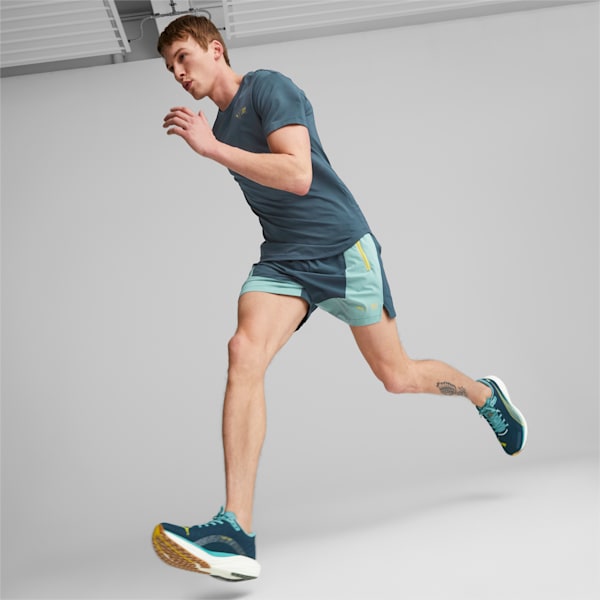 PUMA x First Mile Woven 5" Running Shorts Men, Dark Night-Adriatic, extralarge-GBR